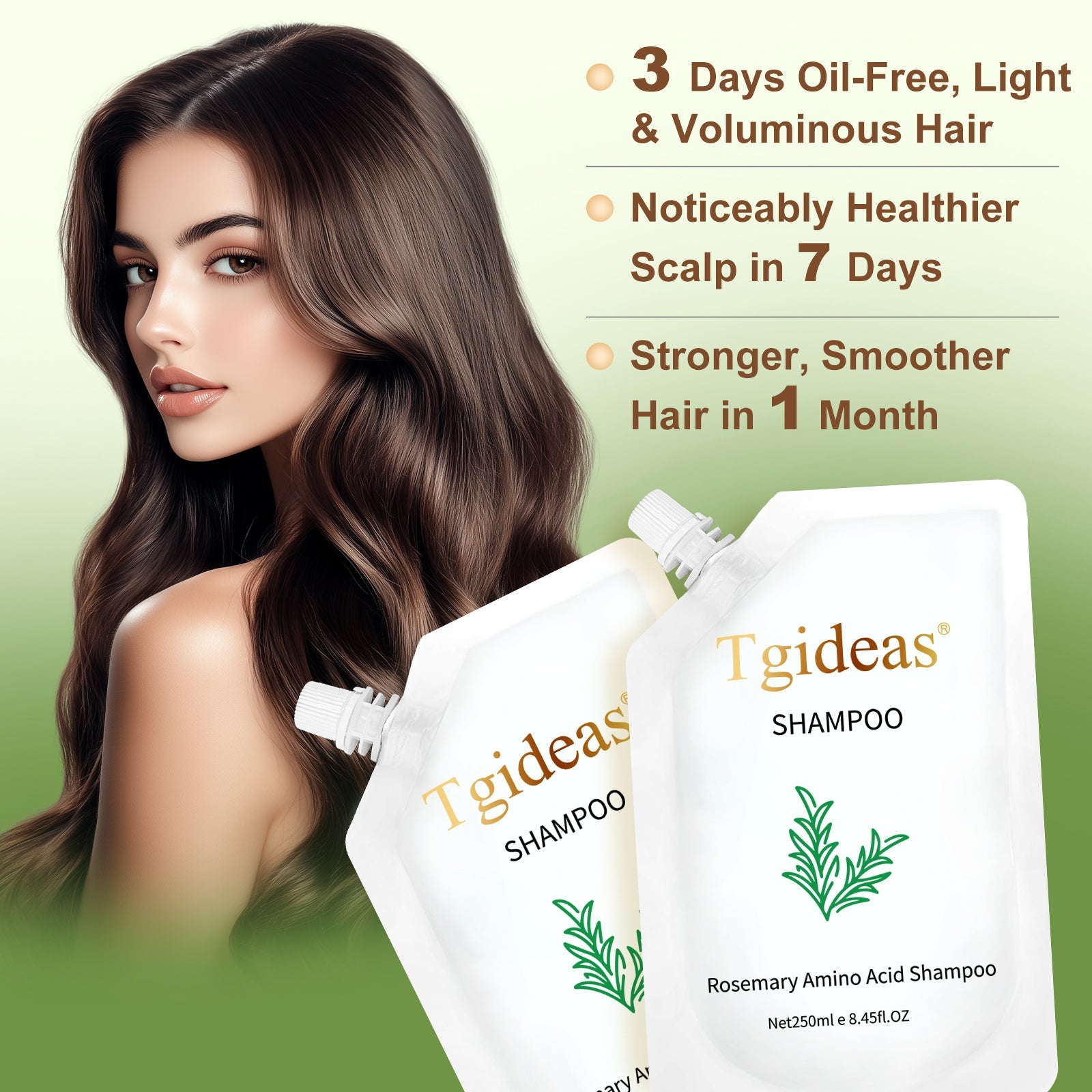 Tgideas Rosemary & Zinc PCA Strengthening Shampoo