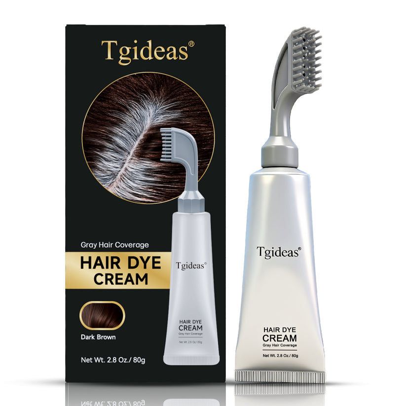 Tgideas Instant Gray Coverage Hair Dye Comb